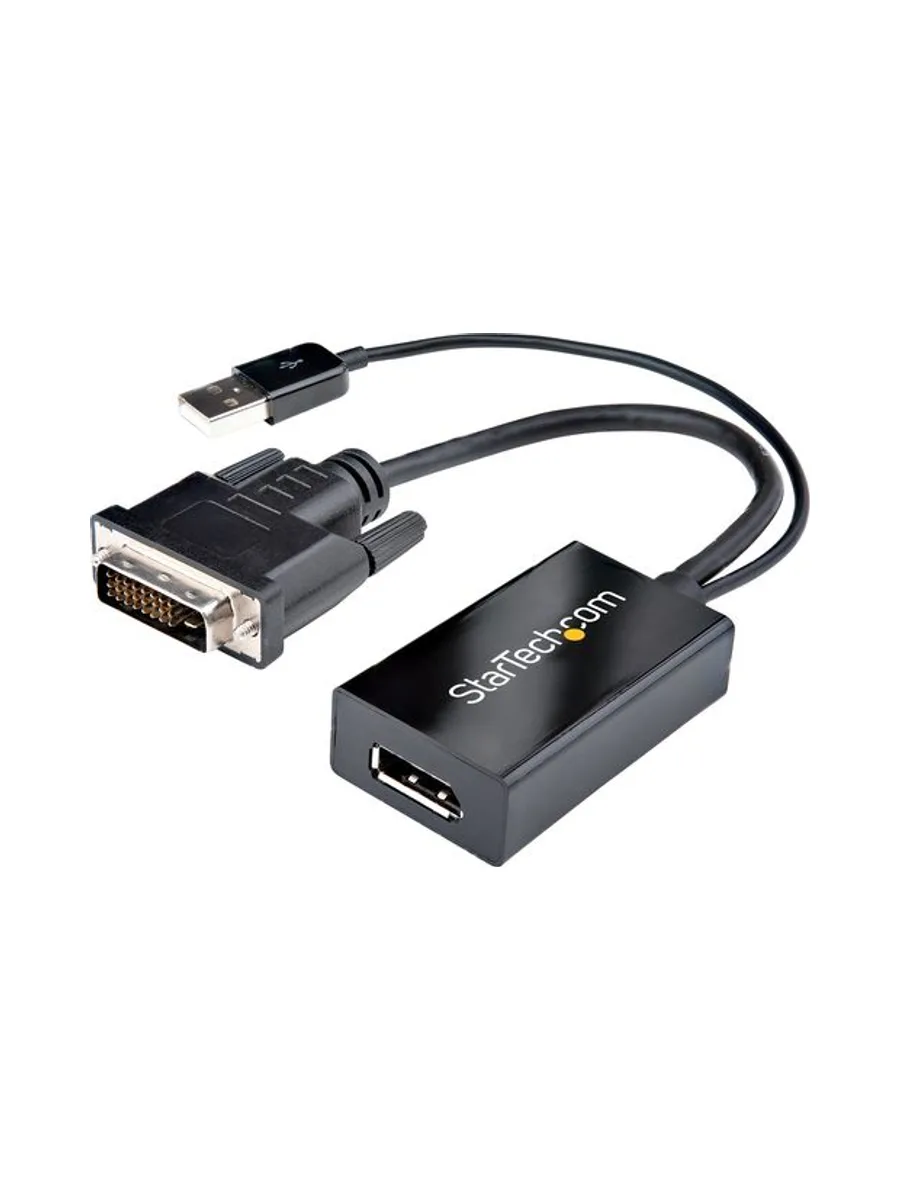 DVI to DisplayPort Adapter - USB Power 1