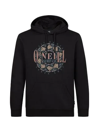 Sweat À Capuche Noir Homme O'Neill Graphic 1