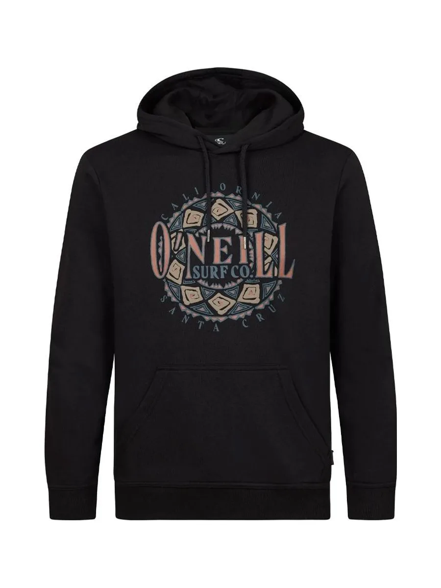 Sweat À Capuche Noir Homme O'Neill Graphic 2