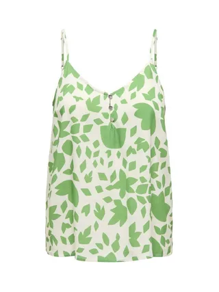Débardeur Beige/Vert Femme Only Selina 1