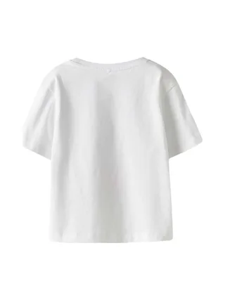 T-Shirt Blanc Garçon Name it Vanyo 2