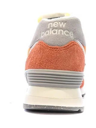 Baskets Orange/Gris Homme New Balance 574 3