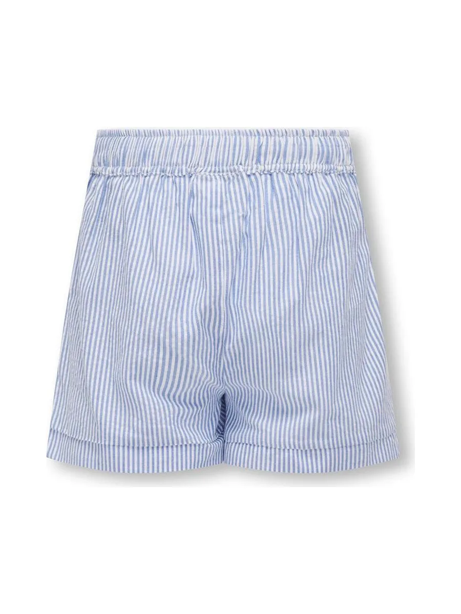 Short Bleu/Écru Fille Kids ONLY Kogsmilla 3