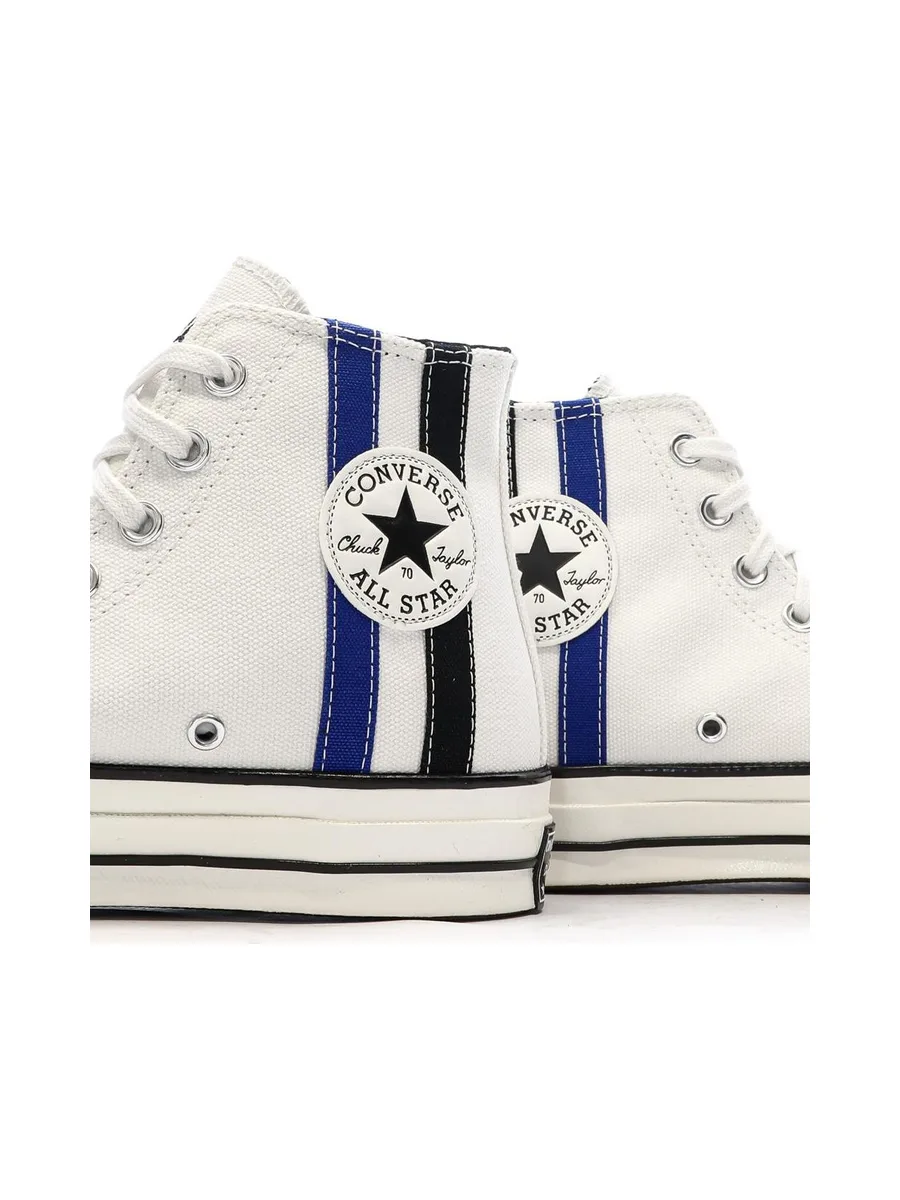 Baskets Blanches/Marines Homme Converse Chuck 70 8