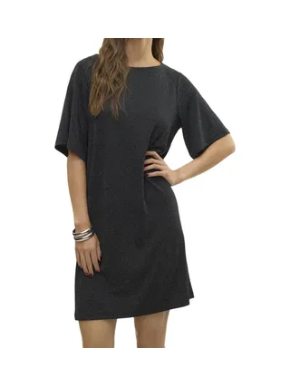 Robe Droite Noir Femme Vero Moda Kanva 1
