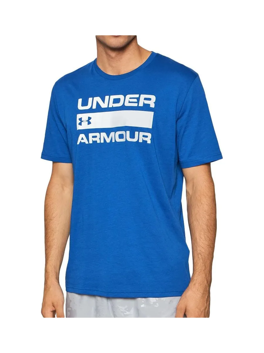 T-shirt Bleu Homme Under Armour Team Issue 1