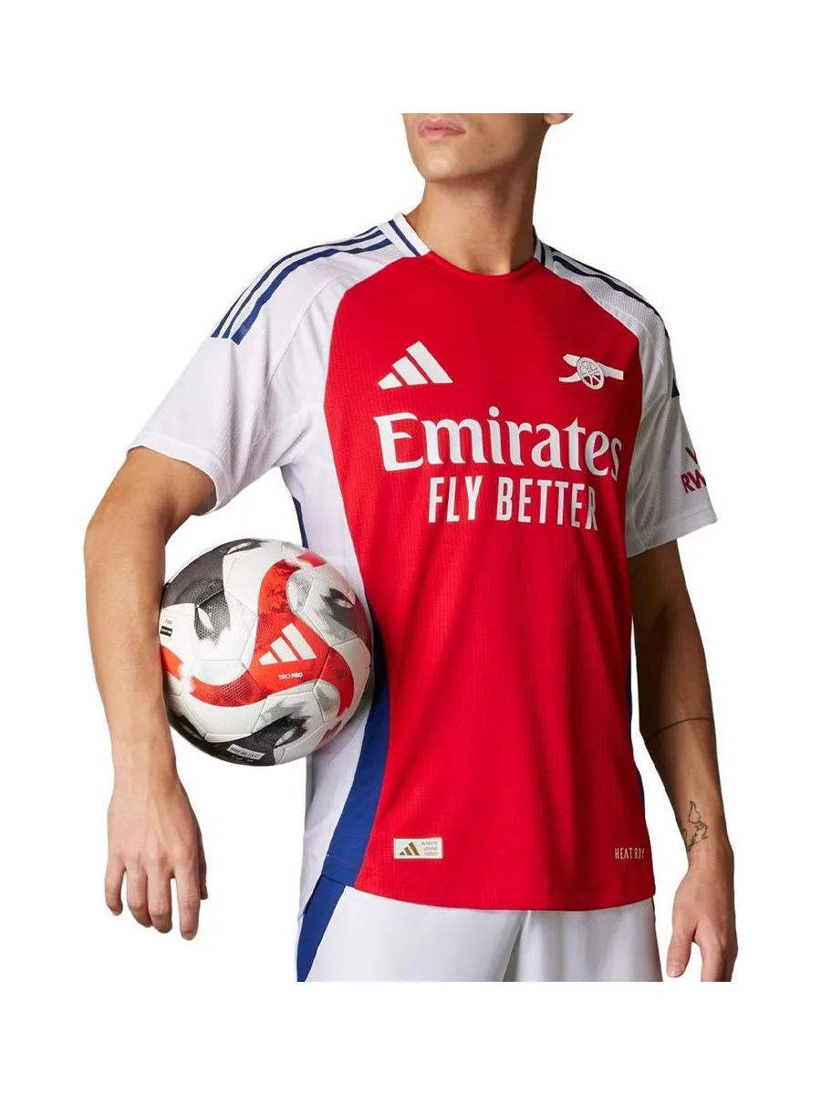 Arsenal Maillot de football Domicile Rouge/Blanc/Bleu Homme Adidas 24/25 2