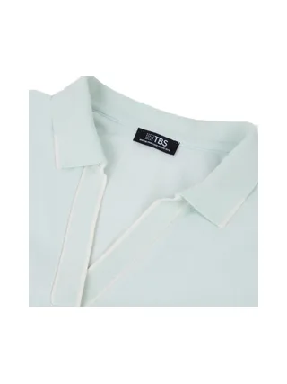 Polo Bleu Femme TBS Nuage 3