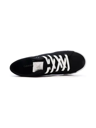 Baskets Noir/Blanc Homme Calvin Klein Jeans Ess Vulc 4