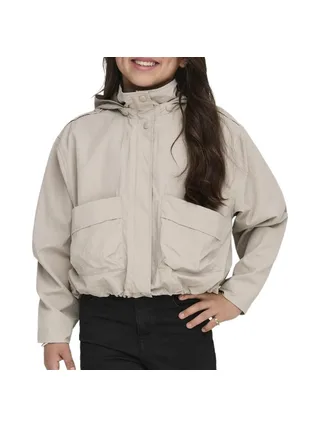 Veste Coupe Vent Beige Fille Kids ONLY Kogmamba 1