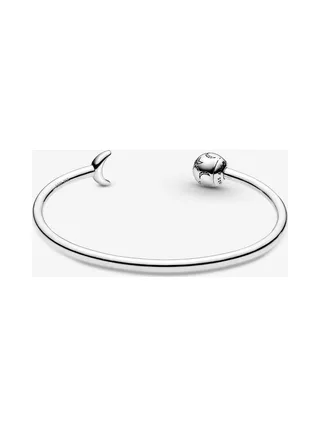 Pandora - Jonc Étoile Moon Open en argent sterling 3