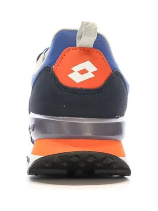 Baskets Bleu/Blanc/Orange Homme Lotto Twenty 5 3