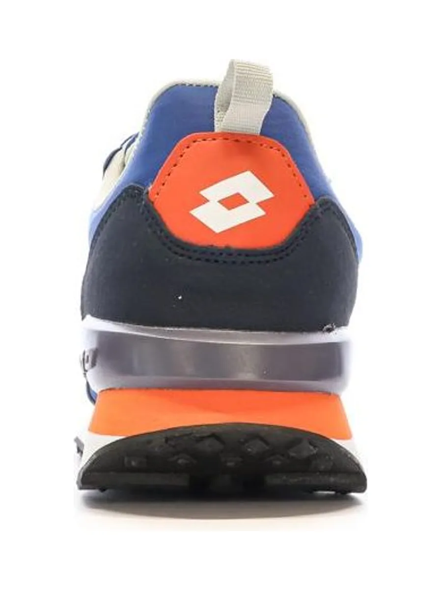 Baskets Bleu/Blanc/Orange Homme Lotto Twenty 5 3