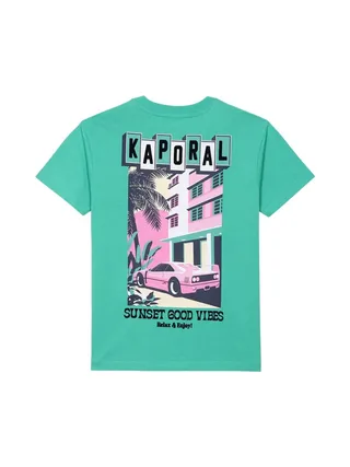T-shirt Vert Garçon Kaporal OSTYN 2