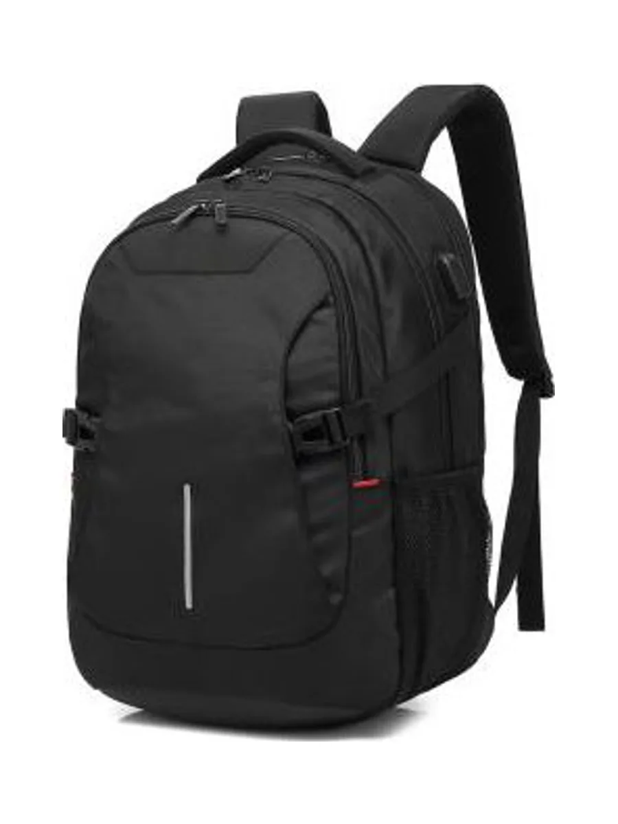 Global Notebook Backpack 15.6 Black wit 2