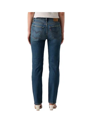 Jean 724 Bleu Classique Femme Levi's High Rise Straight 18883 2