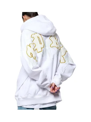 Sweat à Capuche Blanc Homme Kaporal SALTO 2