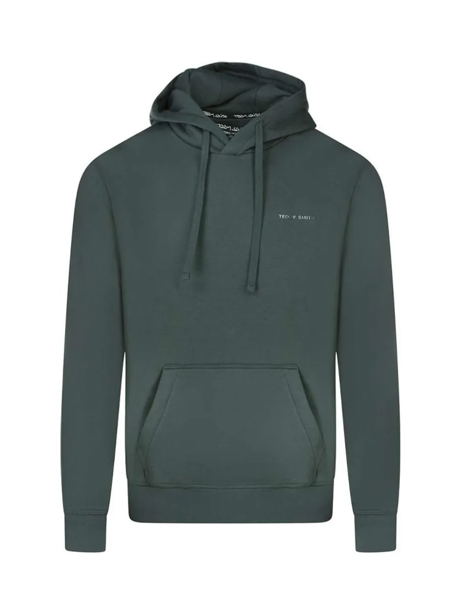 Sweat à Capuche Vert Homme Teddy Smith nark Hoody 2