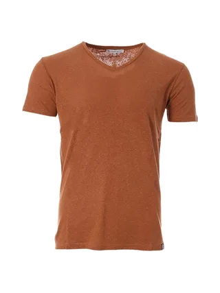 T-shirt Ocre Homme Paname Brothers Tom 1