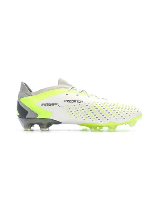 Chaussures de foot Blanc/Vert football Homme Adidas Predator Accuracy.1 L AG 2