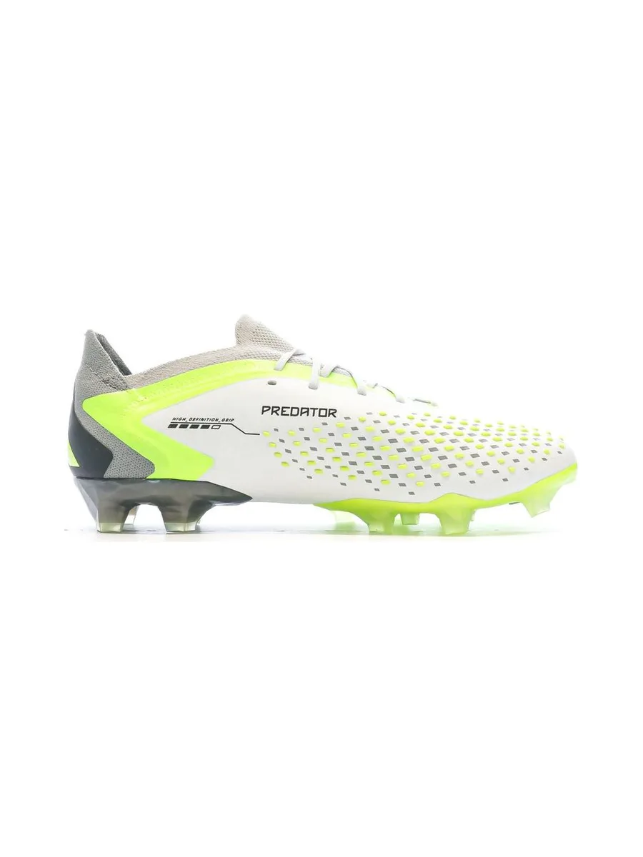 Chaussures de foot Blanc/Vert football Homme Adidas Predator Accuracy.1 L AG 3