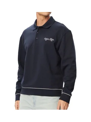 Sweat Marine Homme Calvin Klein Jeans Terry 1