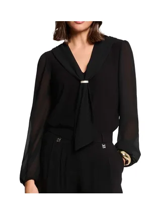 Blouse Noir Femme Morgan THIVAL 1