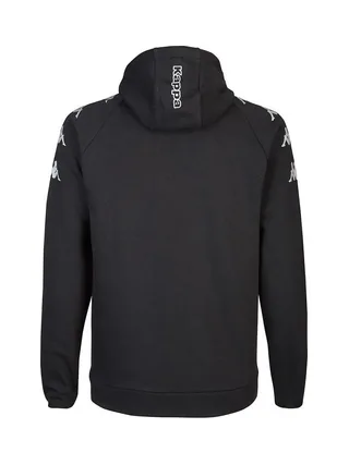 Sweat Zippé Noir Homme Kappa Divieto 2