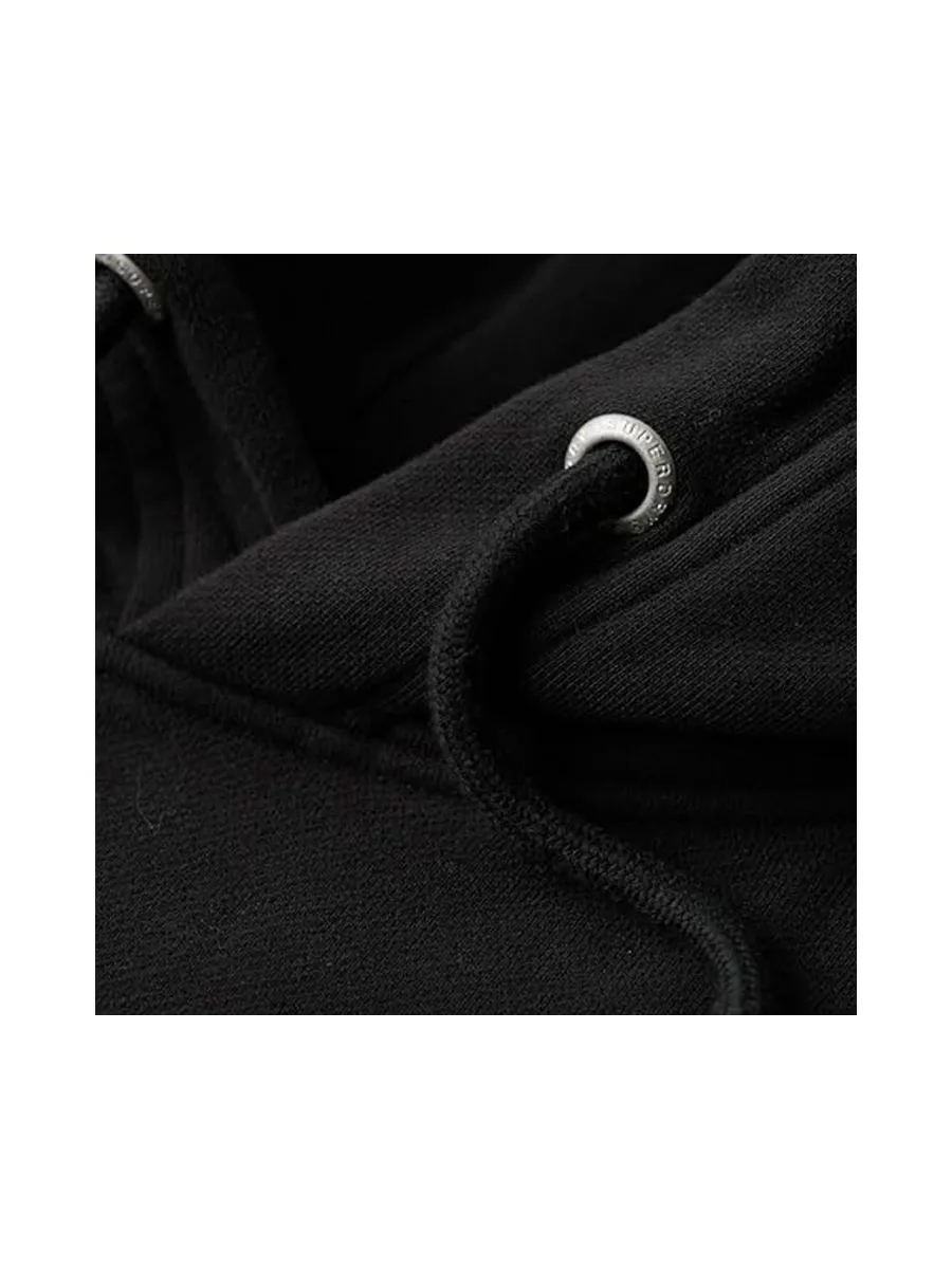Sweat à Capuche Noir Femme Superdry Tonal Core 3