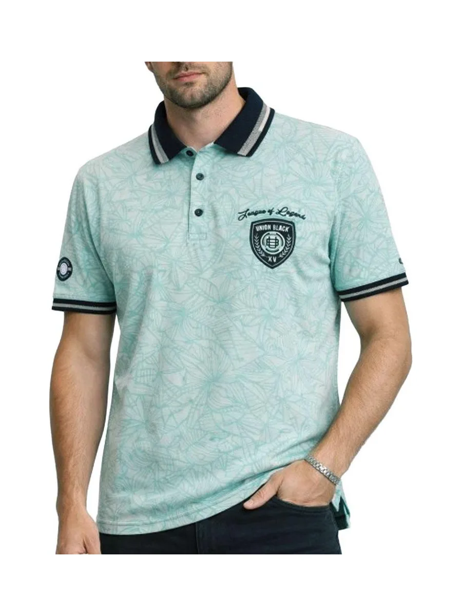Polo Bleu Homme RMS26 Rugby 2
