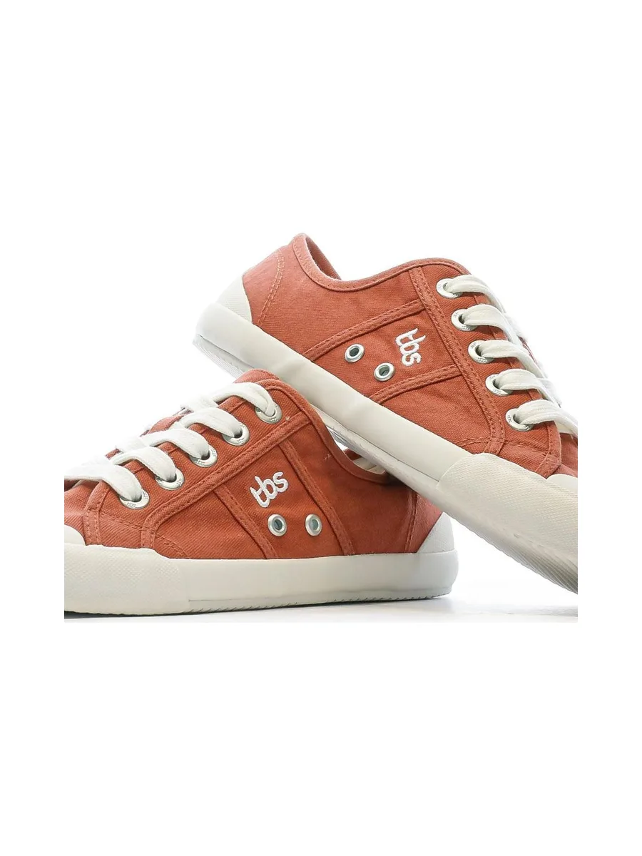 Baskets en toile Terracotta Femme TBS Opiace 8