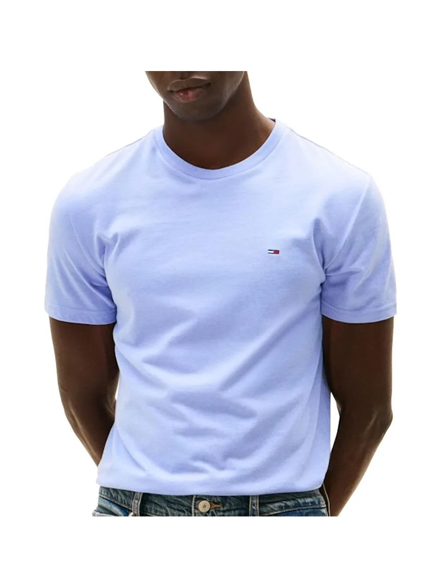 T-shirt Bleu Homme Tommy Hilfiger Tjm X Slim Jaspes 1 1