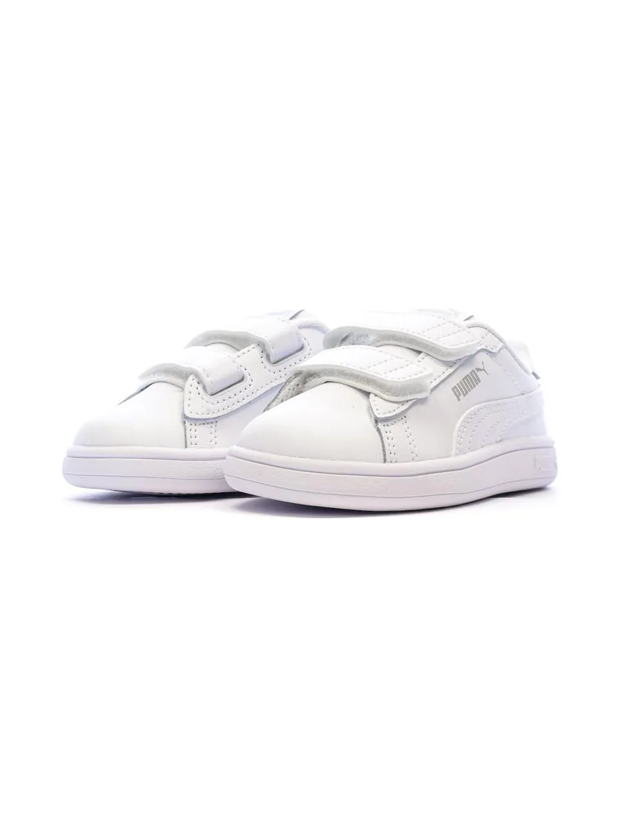 Baskets Blanches Bébé Puma Smash 3.0 7