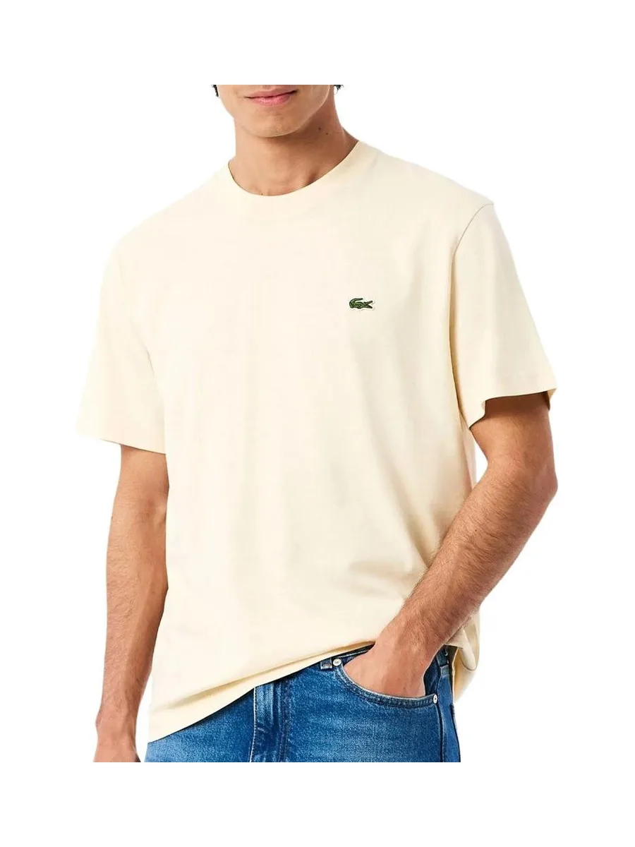 T-shirt Écru Homme Lacoste TH73181 2