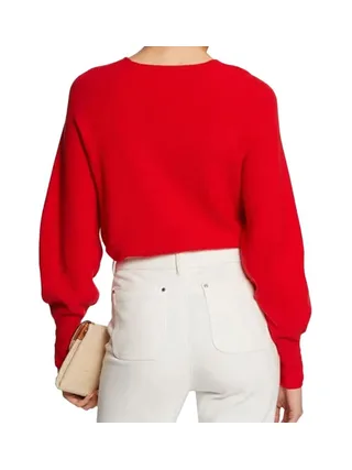 Pull Rouge Femme Morgan MPANDA 2