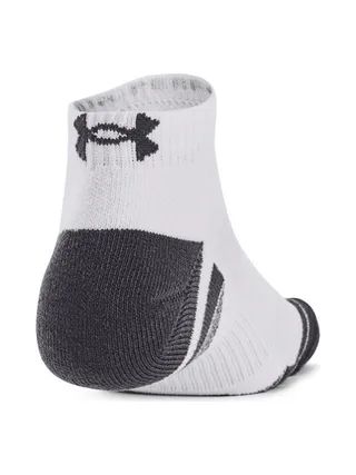 X3 Paires de Chaussettes Blanc/Gris Homme Under Armour Performance Tech 2