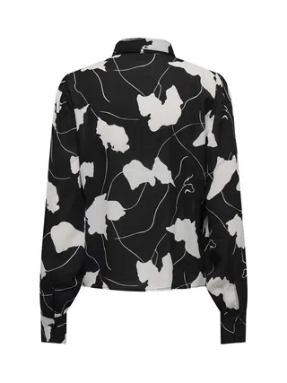 Blouse Noir/Blanc Imprimé Femme JDY Life Boey 2