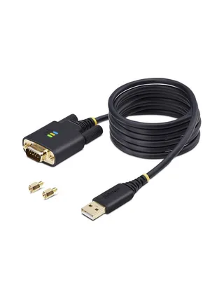 6.6ft/2m USB to RS232 Serial Adapter 9
