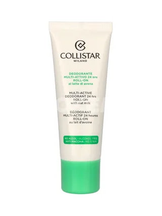 Collistar Multi-Active Deo 24H Roll On 75ml - Alcohol Free - With Oat Milk 2