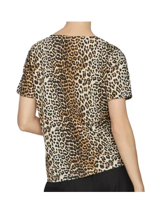 T-shirt Beige Léopard Femme Vila Mooney 2