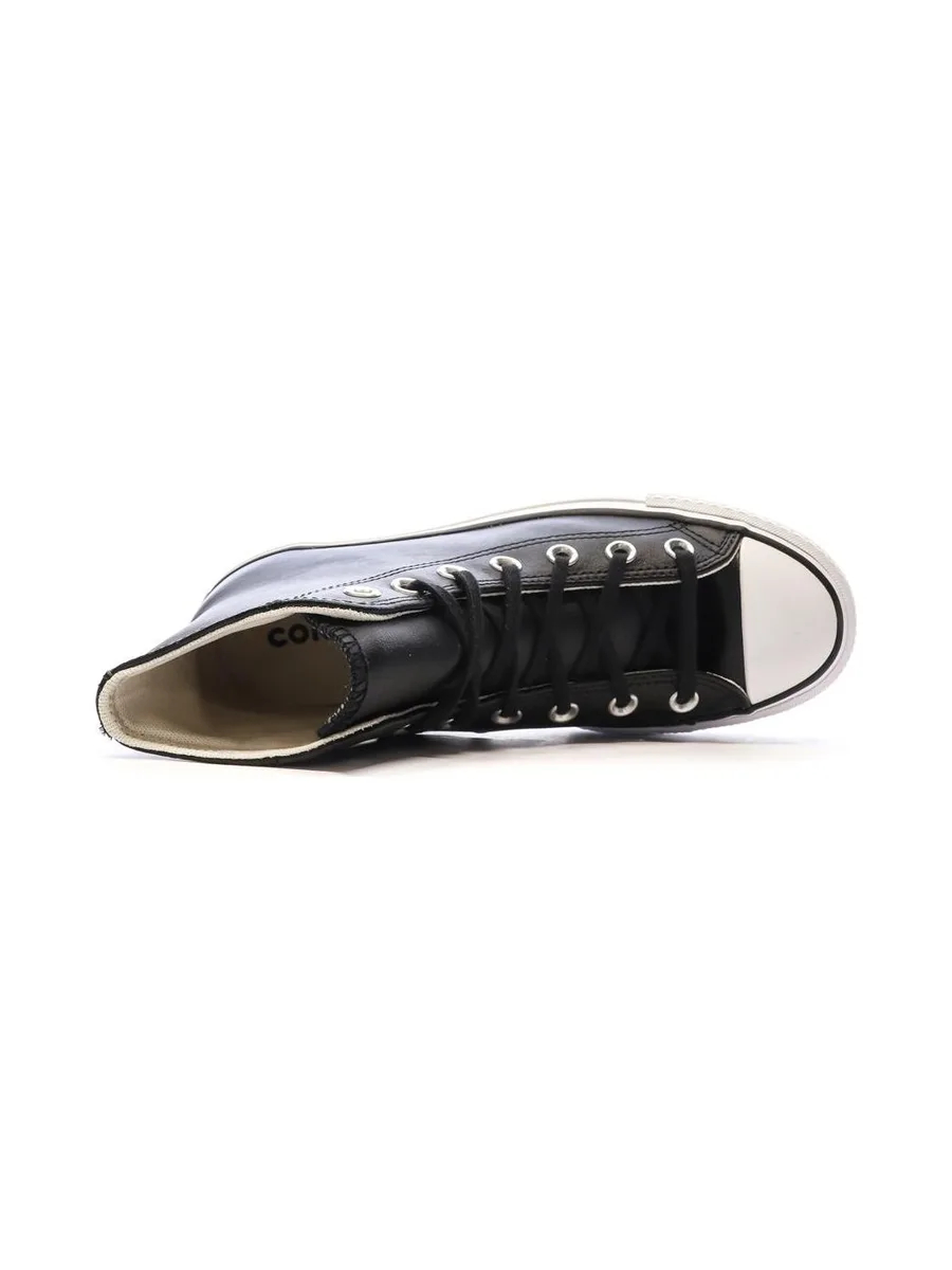 Baskets Noires Converse Femme Chuck Taylor All Star Lift 4