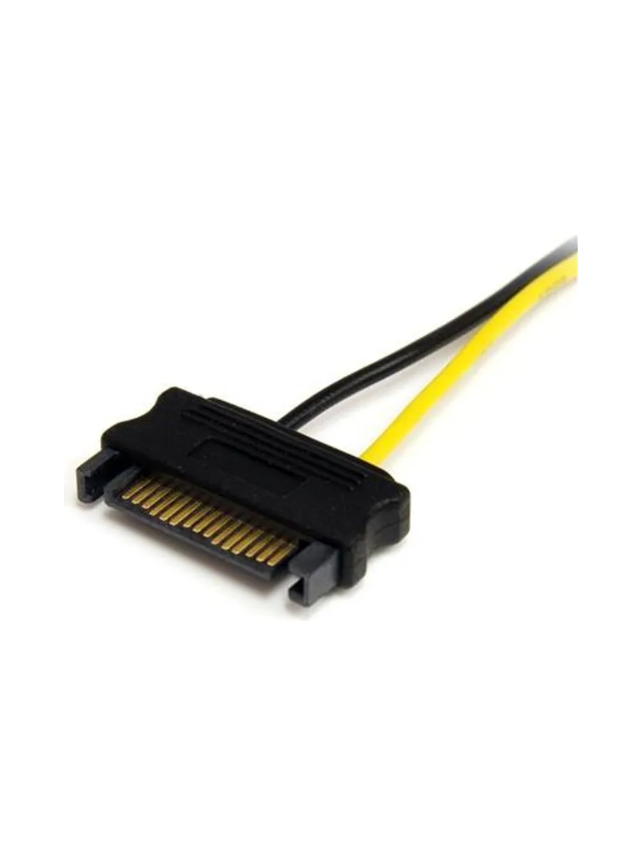 6" SATA to 8Pin PCIe Power Cable Adapter 2