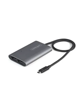 Thunderbolt 3 to Dual DP Adapter 4K/1x8K 1