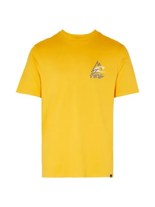 T-Shirt Jaune Homme O'Neill Wave Cult 1