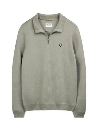Pull 1/4 Zip Vert Homme Teddy Smith Marty 2 1