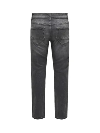 Jean Regular Fit Gris Homme Only & Sons Weft 9407 3