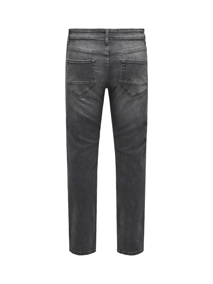 Jean Regular Fit Gris Homme Only & Sons Weft 9407 4
