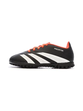 Chaussures de Foot Noir/Orange Junior Adidas Predator Club TF 1