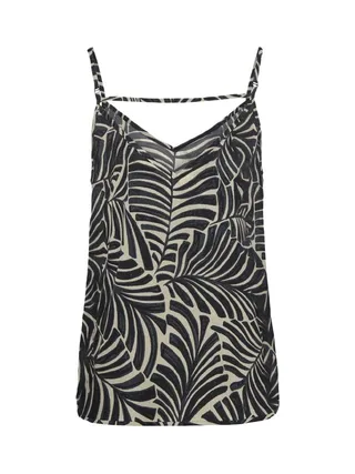 Débardeur Beige/Noir à Motifs Femme Only Nova Life Paris 2
