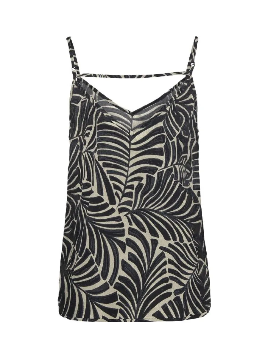 Débardeur Beige/Noir à Motifs Femme Only Nova Life Paris 3